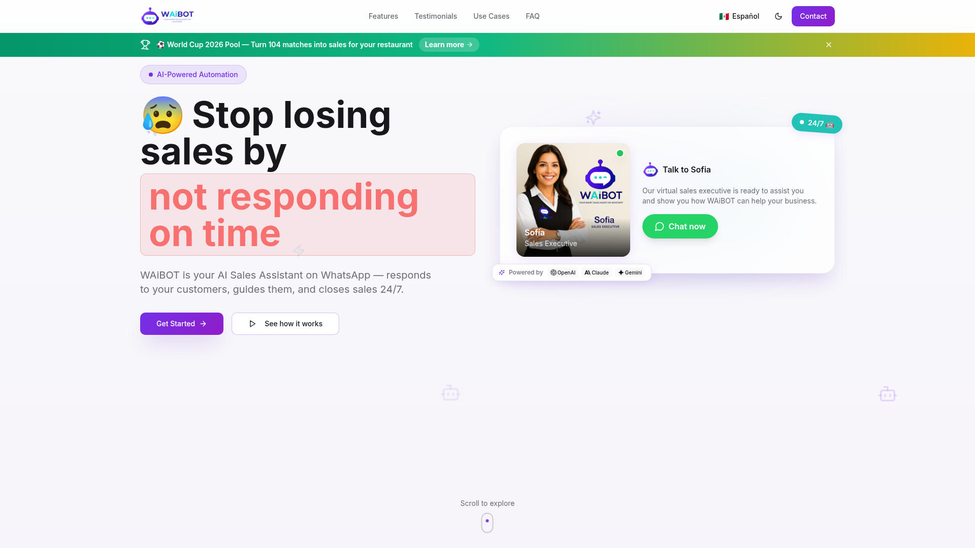 WAiBOT screenshot