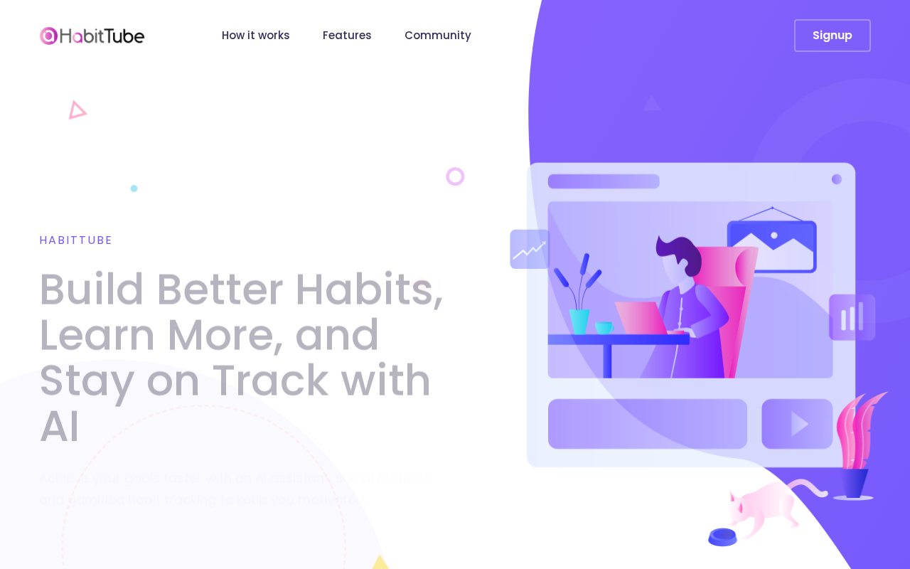 HabitTube screenshot